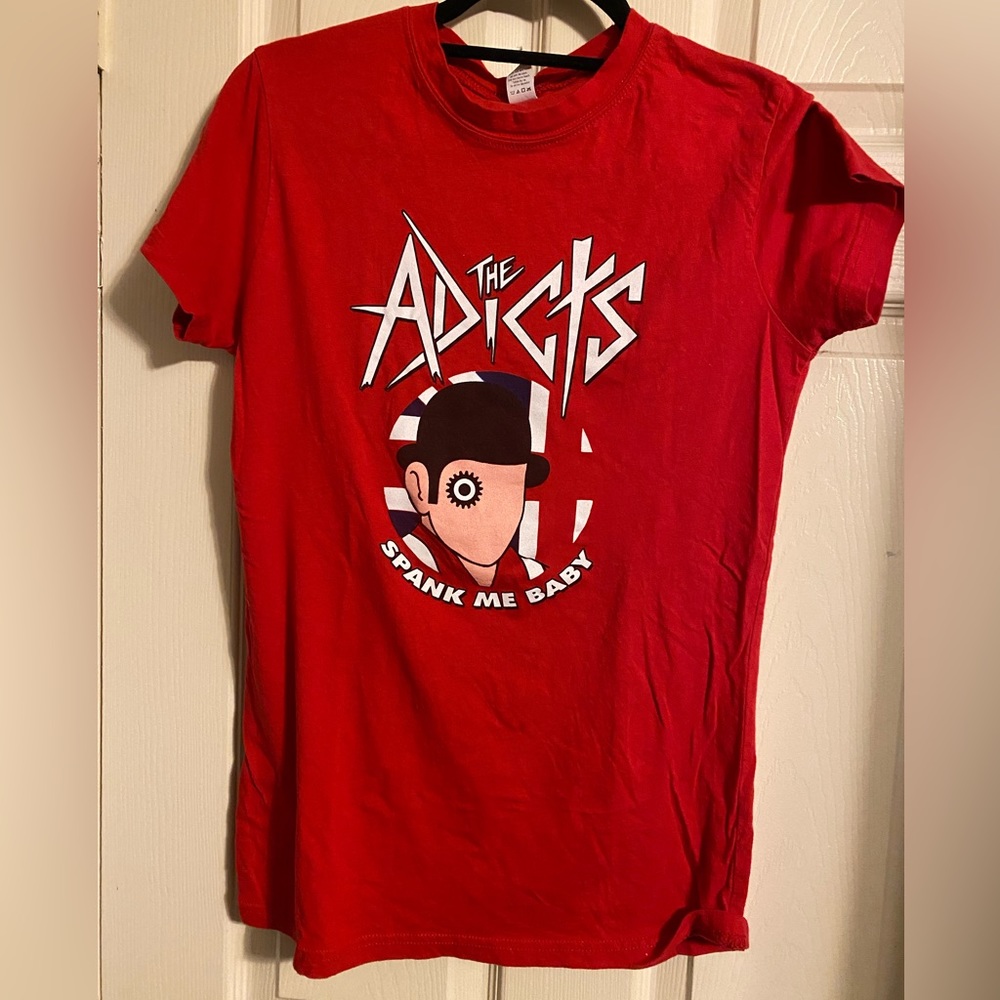 Size Large- The Adicts Band T-Shirt